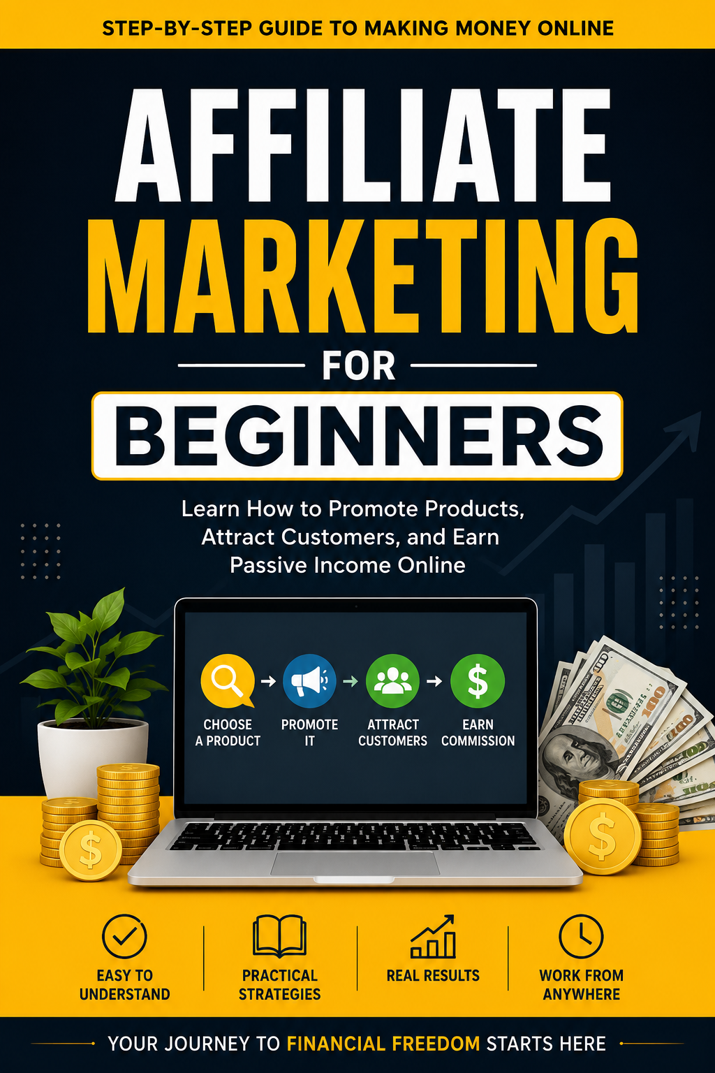 Cover of Affiliate Marketing For Beginners